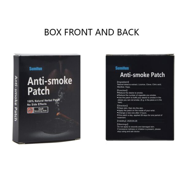 35 Pcs Anti smoke Patch Stop Quit Smoking Balm Patch Natural Ingredient Smoking Cessation Plaster Health 5
