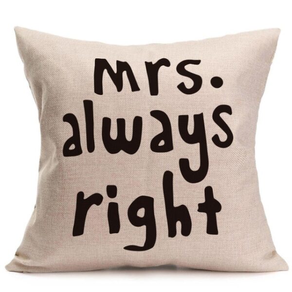 43 43cm Gugma Mr Mrs Cotton Linen Throw Pillow Cushion Cover Valentine's Day Gift Home 1.jpg 640x640 1