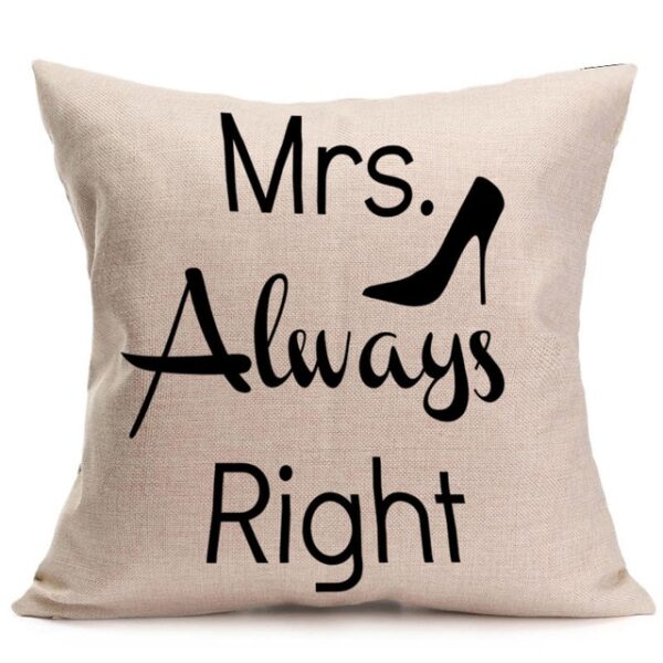 43 43cm Gugma Mr Mrs Cotton Linen Throw Pillow Cushion Cover Valentine's Day Gift Home 2.jpg 640x640 2