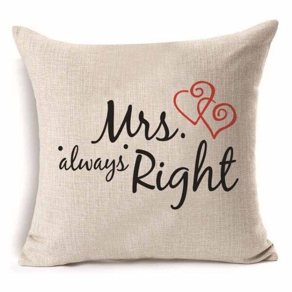 43 43cm Gugma Mr Mrs Cotton Linen Throw Pillow Cushion Cover Valentine's Day Gift Home 20.jpg 640x640 20