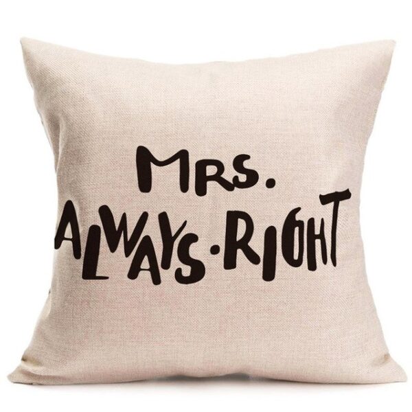 43 43cm Gugma Mr Mrs Cotton Linen Throw Pillow Cushion Cover Valentine's Day Gift Home 3.jpg 640x640 3