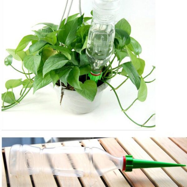 4Pcs Lot Indoor Automatic Watering Irrigation Kits System Houseplant Spike Para sa Tanum Potted Flower Pagdaginot sa Enerhiya 2