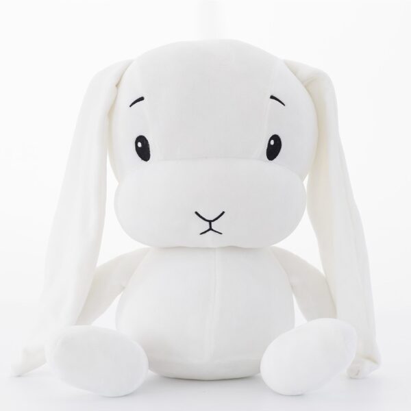 50CM 30CM Bréagáin pluise coinín gleoite Bunny Stuffed Plush Ainmhithe Bréagáin Babaí ag gabháil leis a chodladh 2