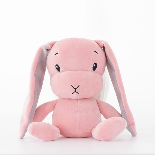 50CM 30CM Bréagáin pluise coinín gleoite Bunny Stuffed Plush Ainmhithe Bréagáin Babaí ag gabháil leis a chodladh 3