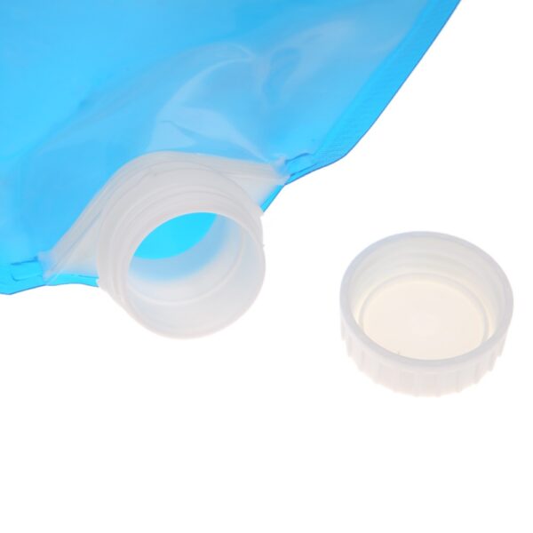 5L Drinking Water Container Bag Portable Collapsible Foldable Safety Sealed Water Bag for Outdoor Camping Hiking 1