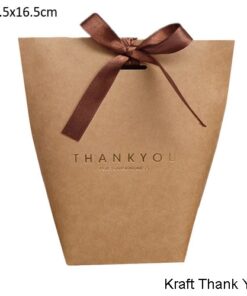 5pcs Upscale Black White Bronzing Merci Candy Bag French Thank You Wedding Favors Gift Box Package 8.jpg 640x640 8
