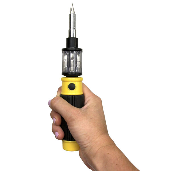 6 in 1 Screwdriver Pocket Precision Screwdriver Bit 360 Degree Twist Flexible Screwdriver Bit Hand Tool 2