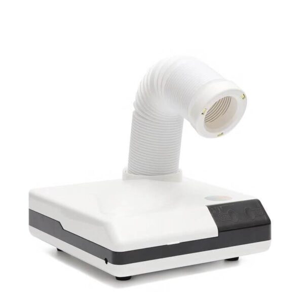 60W new strong nail dust collector suction dust cleaner retractable elbow design fan nail vacuum