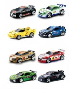 8 Colors Hot Sales 20KM H Coke Can Mini RC Car Radio Remote Control Micro Racing 5