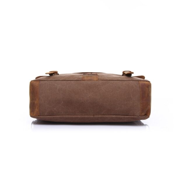 AUGUR Bag-ong Fashion Men s Vintage Handbag Tinuod nga Balat sa Baga nga Messenger Messenger Laptop Bcasecase Satchel Bag 4
