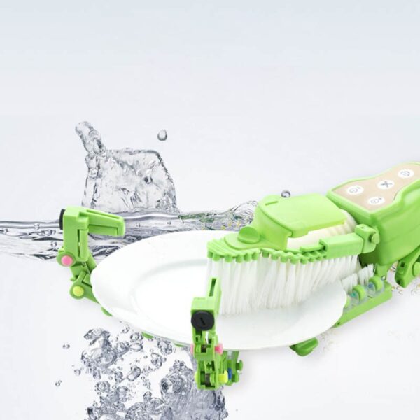 Spinning Handheld Automatic Dish Scrubber