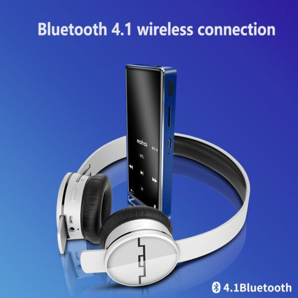 Bluetooth 4 1 MP3 Player Touch Key Ultra nipis 8GB MP3 Music Player 1 8 Pulgada 2