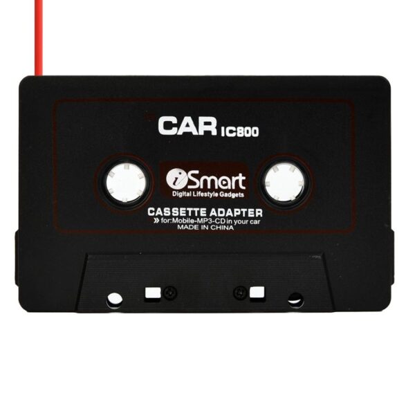 Car Automobile IC800 Cassette Casette Tape 3 5mm AUX Audio Adapter For MP3 MP4 CD For 3