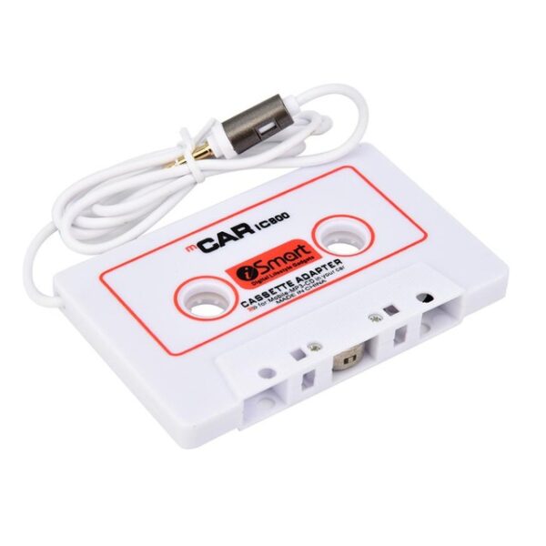 Car Automobile IC800 Cassette Casette Tape 3 5mm AUX Audio Adapter For MP3 MP4 CD