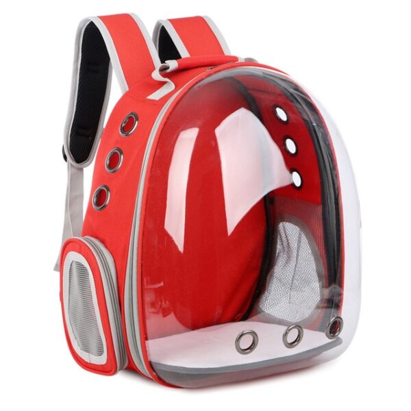 Sac à dos pour chats Kitty Puppy Chihuahua Pet Carrier Capsule Transparente Transpirable Sac de voyage à l'extérieur 2.jpg 640x640 2