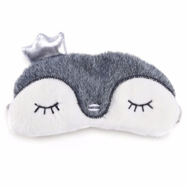 Christmas Deer cute animal eye cover Plush Fabric Sleeping Mask Eyepatch Winter Cartoon nap Eye Shade 3.jpg 640x640 3