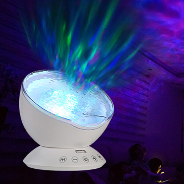 Color Changing Led Night Light Lamp Realistic Aurora Star Borealis Projector Perfect for Children and Adults 1
