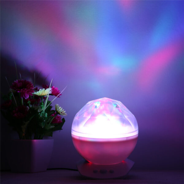 Color Changing Led Night Light Lamp Realistic Aurora Star Borealis Projector Perfect for Children and Adults 4