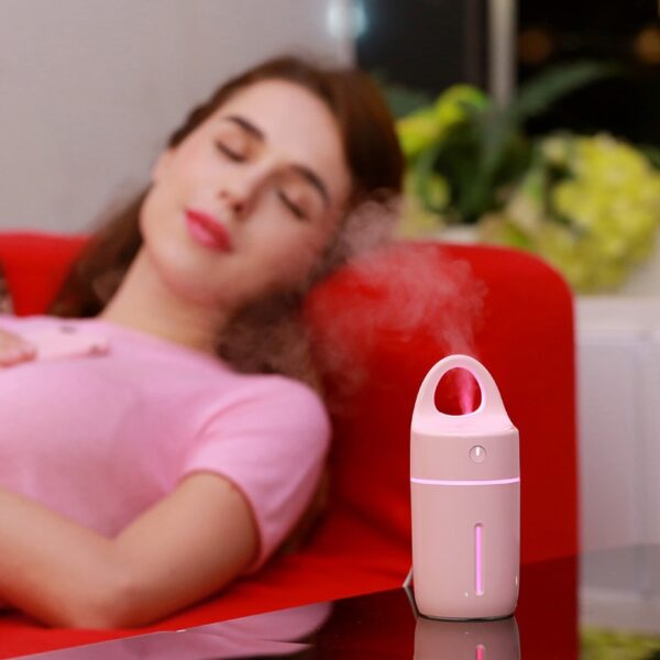Color Cup Humidifier via USB Charger Magic Auto Car Air Purifier Aroma Diffuser mini Aromatherapy Humidifiers 5