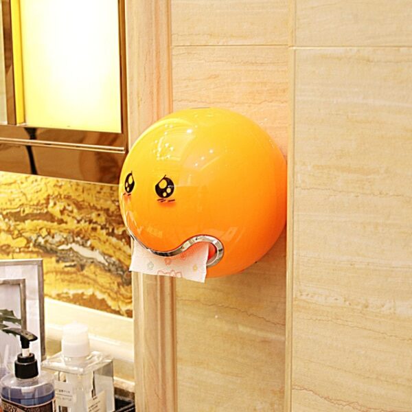 Creative Cartoon Ball Shaped Tissue Box Sanitary Roll Paper Pagtipig Banyo Kwarto Wall Sticker Toilet Paper 1.jpeg 640x640 1