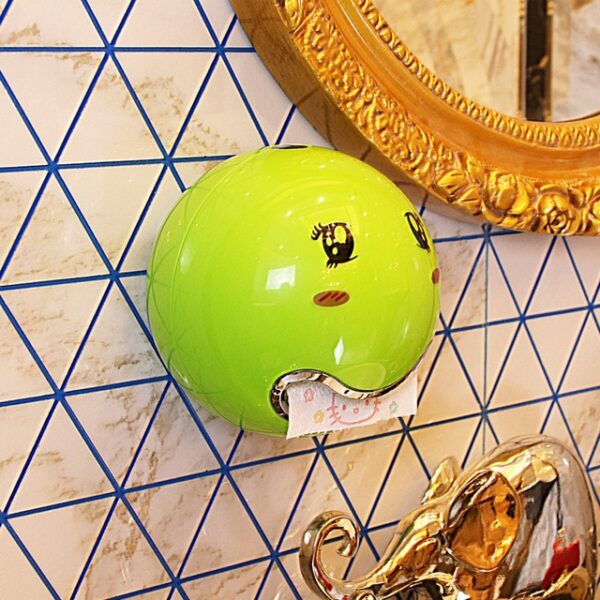 Creative Cartoon Ball Shaped Tissue Box Sanitary Roll Paper Storage Bathroom Bedroom Wall Sticker Toilet Paper 5.jpeg 640x640 5