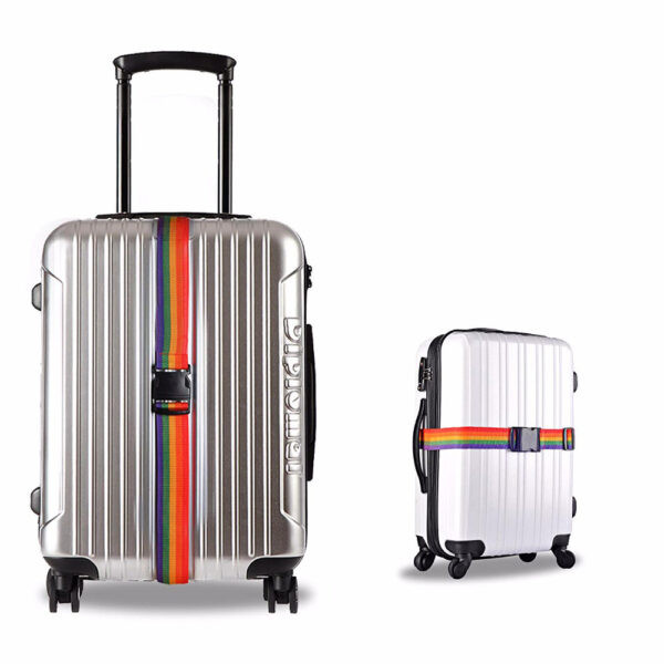 DIHFXX Adjustable Travel Luggage straps Suitcase Belts for Travel Bag Accessories For Outdoor Camping Car Luggages 5