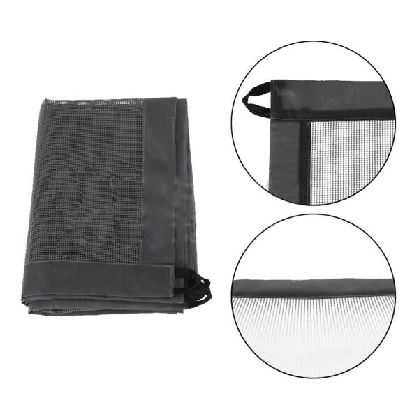 Ganghaan sa Iro Portable Folding Safe Guard Protection Safety Products Mesh Magic Pet Gate Para sa Mga Iro nga Bata 3