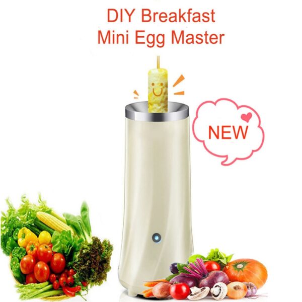 Electric Automatic Multifunctiona Mini Egg Roll Maker Omelette Breakfast Kitchen Cooling Egg Cooker EU Plug 1