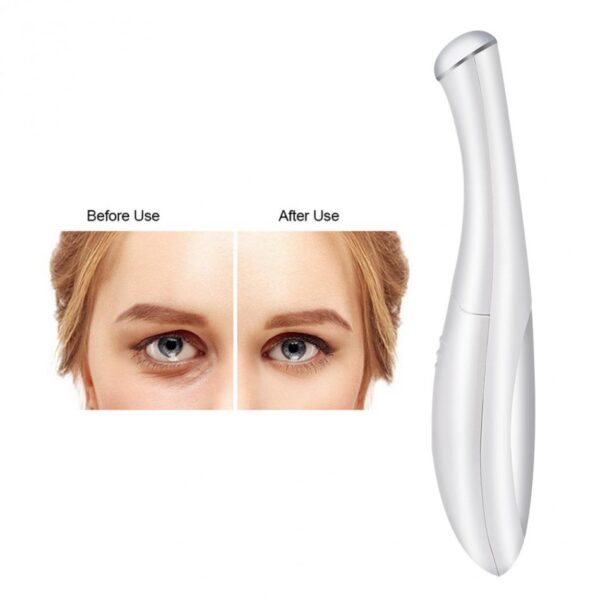 Electric Eye Massager Mini Eyes Wrinkle Dark Circles Removal Pen Anti Aging Massager Negative Ion Vibration