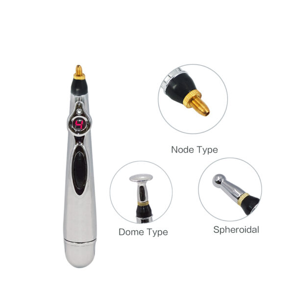 Electronic Acupuncture Pen Electric Meridians Acupuncture Machine Magnet Laser Therapy Heal Instrument Meridian Energy Pen 1