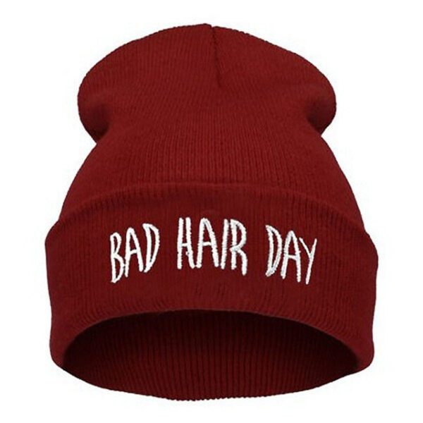 Fashion Skullies Beanies Woman Bad Hair Day Hats Winter Unisex Casual Male Cap Boy Hip Hop 1.jpg 640x640 1