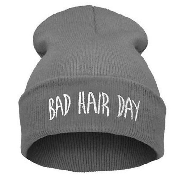 Fashion Skullies Beanies Woman Bad Hair Day Hats Winter Unisex Casual Male Cap Boy Hip Hop 2.jpg 640x640 2