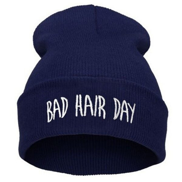 Fashion Skullies Beanies Woman Bad Hair Day Hats Winter Unisex Casual Male Cap Boy Hip Hop 4.jpg 640x640 4