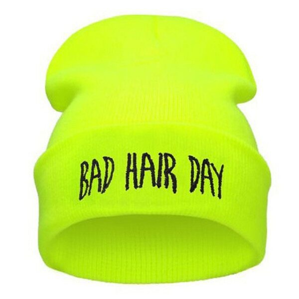 Fashion Skullies Beanies Woman Bad Hair Day Hats Winter Unisex Casual Male Cap Boy Hip Hop 5.jpg 640x640 5