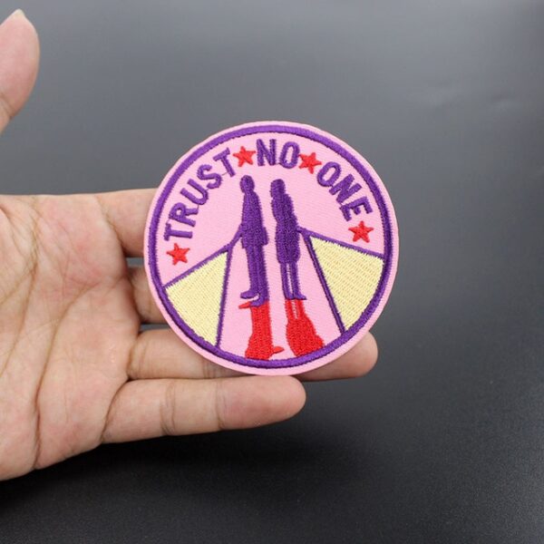 Fashion cool UFO Alien patches Embroidery iron on sewing for clothing Patches Round Badge stickers on 13.jpg 640x640 13