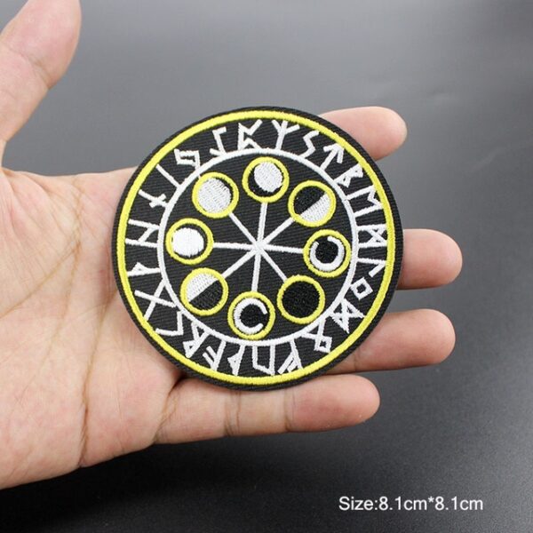 Fashion cool UFO Alien patches Pagborda iron sa pagtahi alang sa sinina Patches Round Badge sticker sa 15..jpg 640x640 15