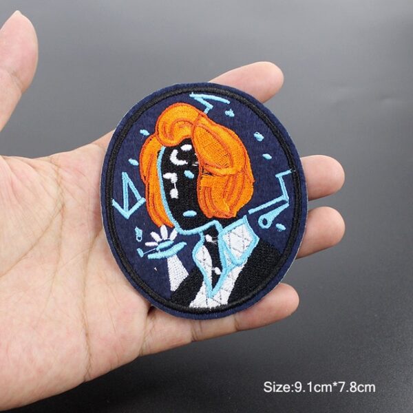 Fashion cool UFO Alien patches Embroidery iron on sewing for clothing Patches Round Badge stickers on 17.jpg 640x640 17