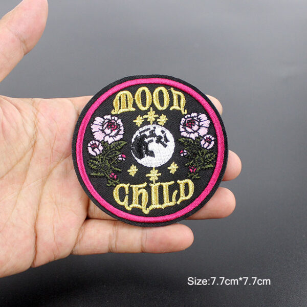 Fashion cool UFO Alien patches Embroidery iron on sewing for clothing Patches Round Badge stickers on 2.jpg 640x640 2