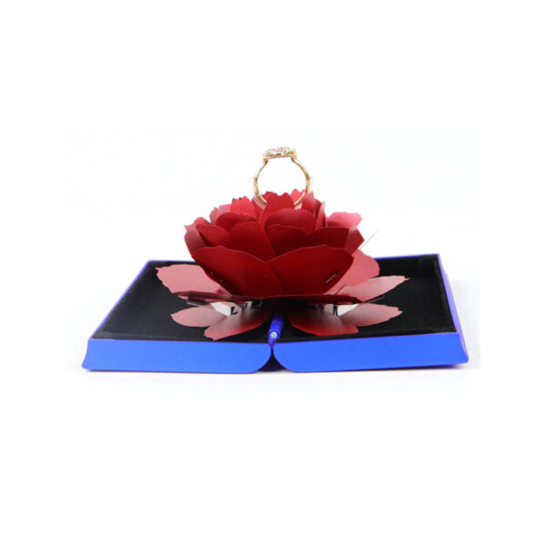 Foldable Rose Ring Box For Women 2019 Creative Jewel Storage Paper Case Small Gift Box For 4.jpg 640x640 4