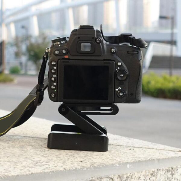 Folding Z Flex Tilt Tripod Plate Camera Stand Holder Bracket Tilt Head for Phone DSLR Photography 4