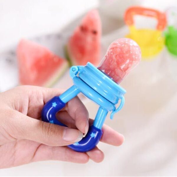 Fresh Food Nibbler Baby Pacifiers Feeder Kids Fruit Feeder Nipples Feeding Safe Baby Supplies Nipple Teat 1