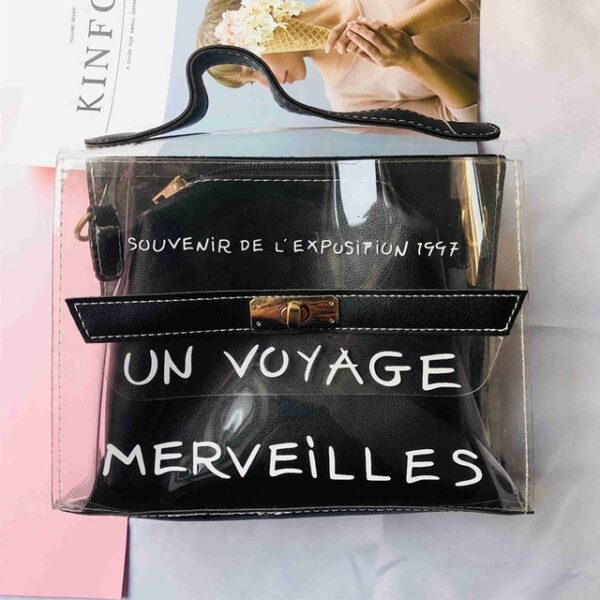 HLDAFA 2019 Design Luxury Brand Women Transparent Bag Clear PVC Jelly Small Tote Messenger Bags Female 2.jpg 640x640 2