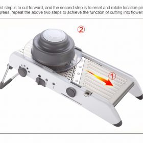 Adjustable Mandoline Slicer Professional Grater - image 13
