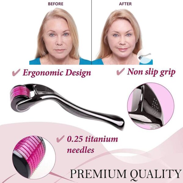Hair Regrowth Micro needling Roller Beard Growth Product Anti Hair Loss Treatment Thinning Hair Receding Hairline 1