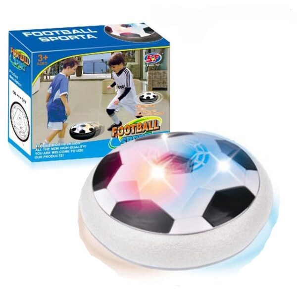 Kids Air Power soccer Training equipment Funny LED Light Flashing Ball Toys football Balls Disc