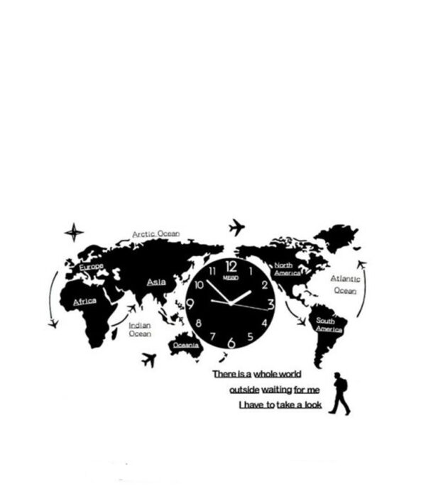 Large World Map Luminova Wall Clocks Modern Design 3D Digital Glow in Dark Hanging Clock Ultra 1 1 1.jpg 640x640 1 510x510 1 1