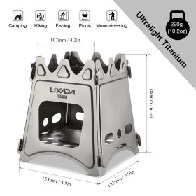 Ultralight Titanium Wood Burner Stove - image 6