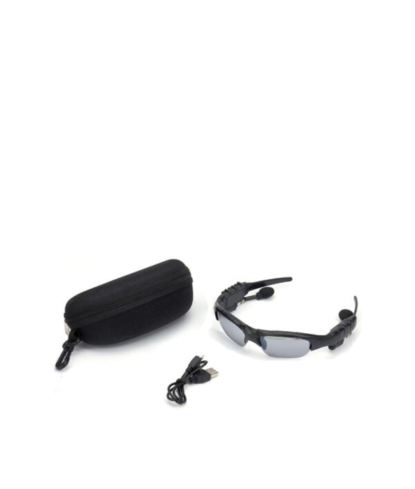 MLLSE Bluetooth Sports Sunglasses alang sa Mga Lalaki ug Babaye nga Mga Sulud sa Goggles nga adunay Headphones Microphones Sun baso Mga Tawag 1 1