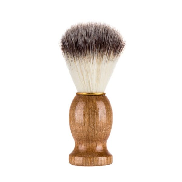 Makeup BrushesMen Shaving Bear Brush Best Badger Hair Shave Wood Handle Razor Barber Tool Shaving Brush 2