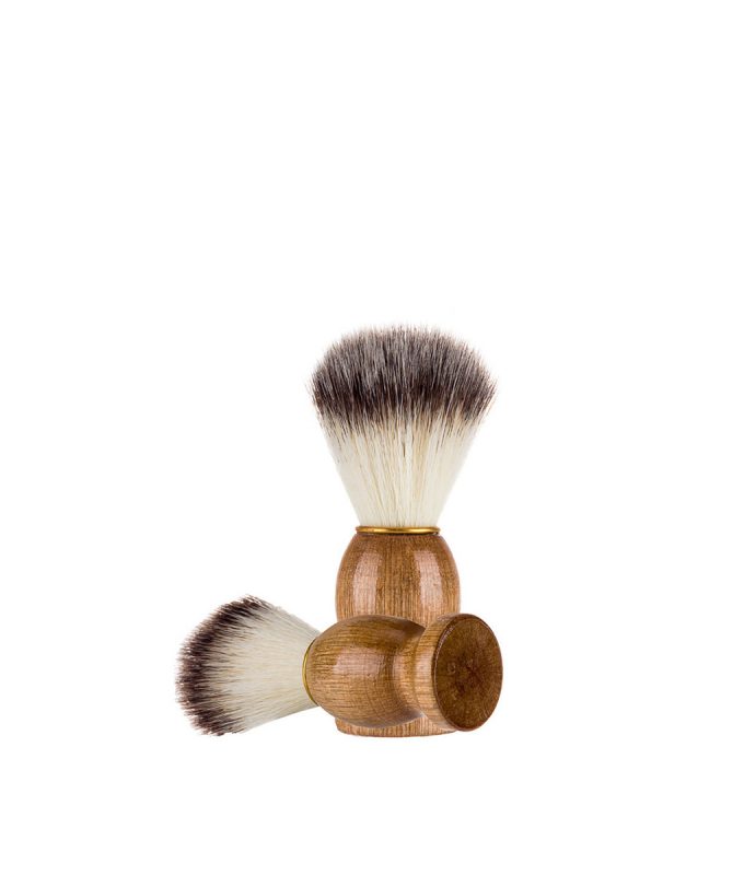 Men Shaving Bear Brush